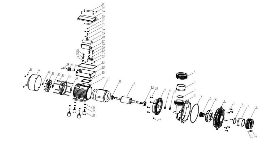 Pompa Piscina PHT 1.1KW | Pompa Di Circolazione | Resistente Fino A 65°C | Senza Prefiltro - Foto 9
