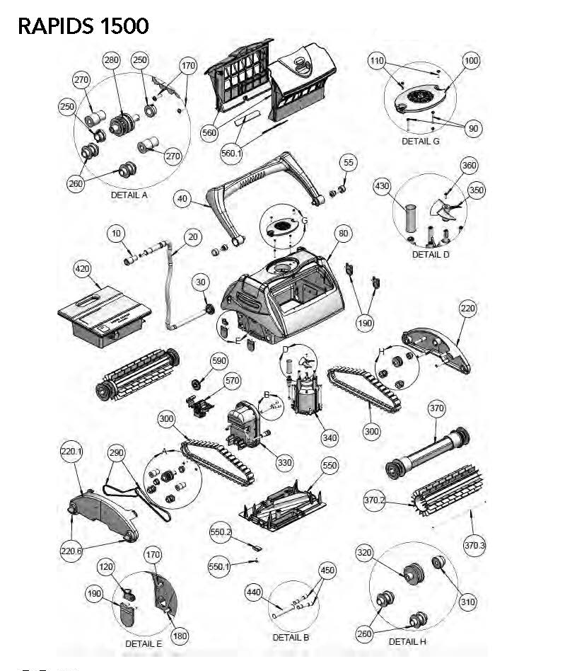 POOL360 Aquabot Rapids 1500 Robotic Pool Cleaner