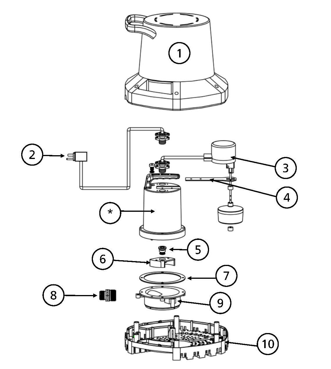 POOL360 Superior Automatic Pool Cover Pump