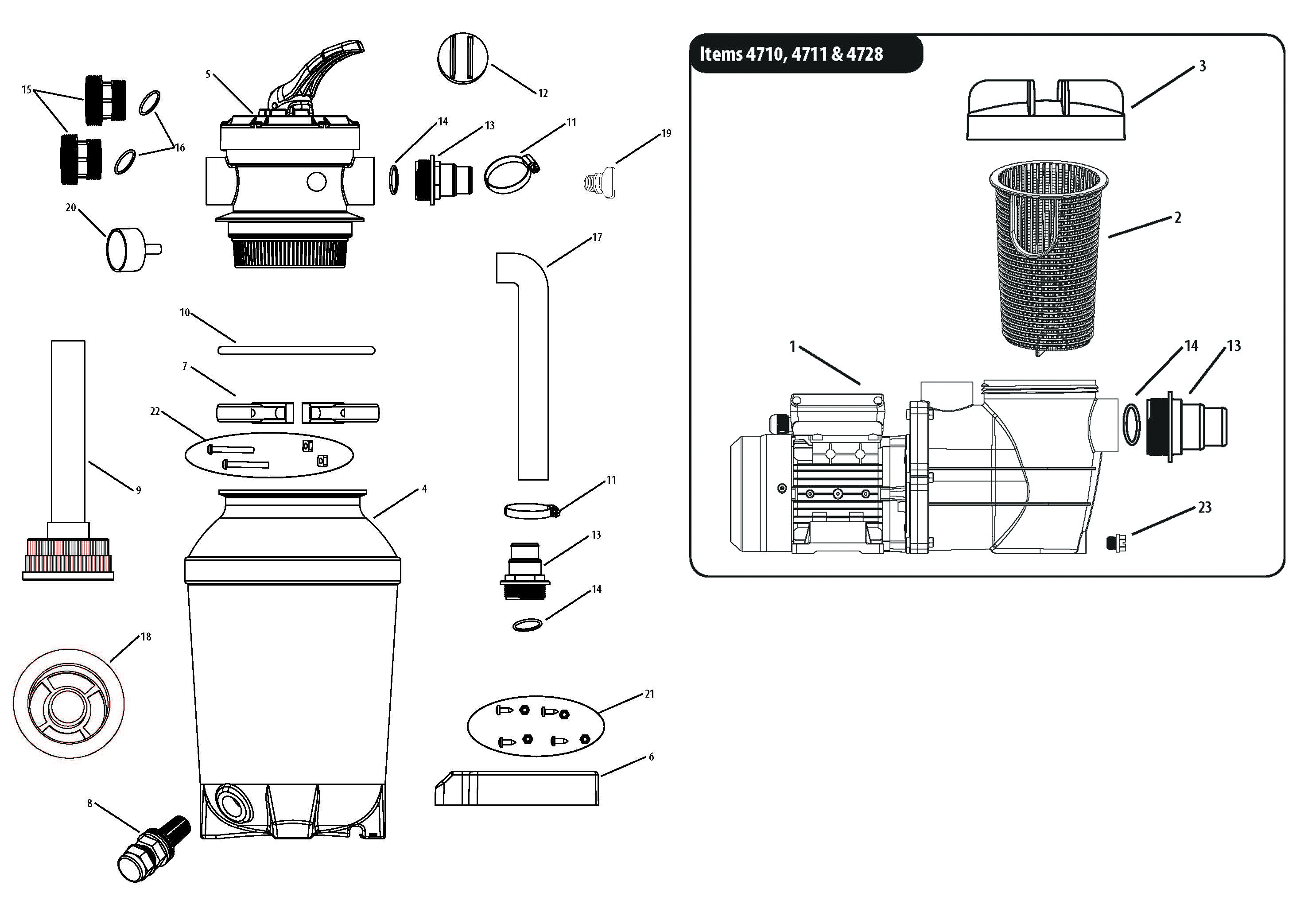 Pool360 Sandpro 50d Sand Filter For Above Ground Pools5 Hp