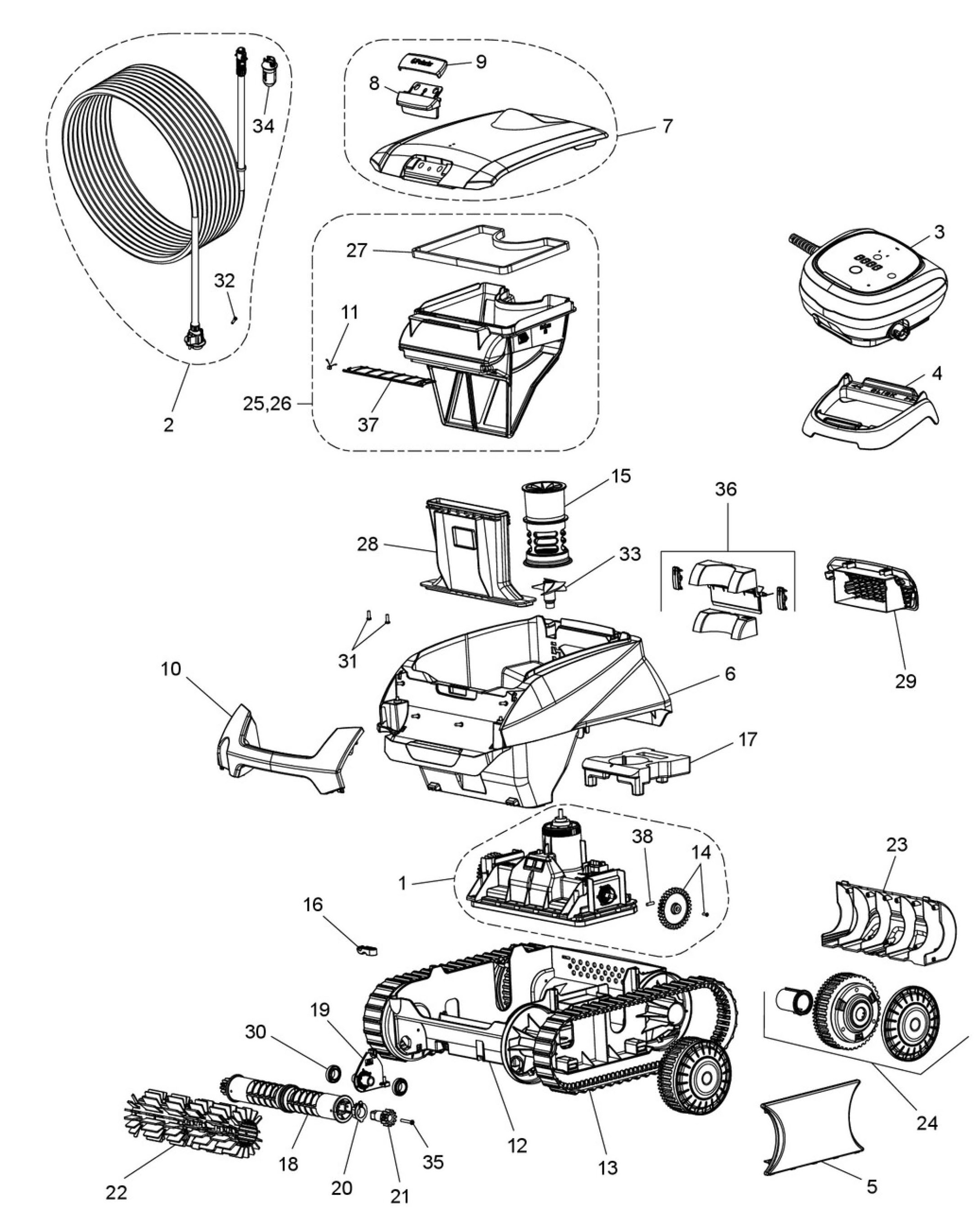 POOL360 | Epic 8520 Robotic Pool Cleaner