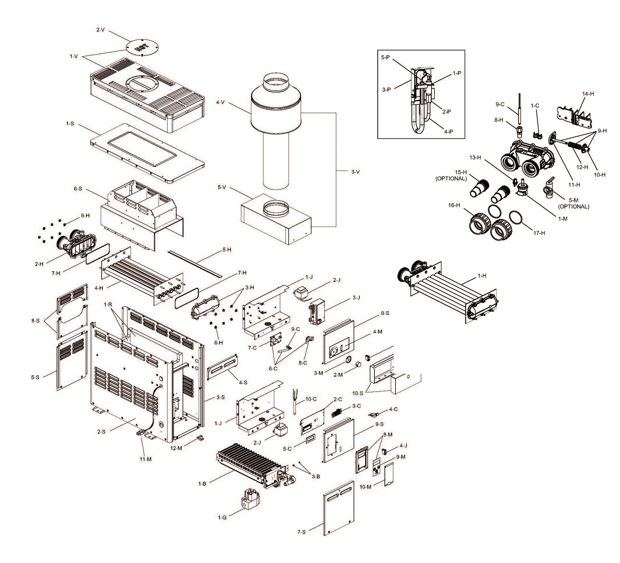POOL360 Analog Above Ground Natural Gas Heater with Electric Ignition