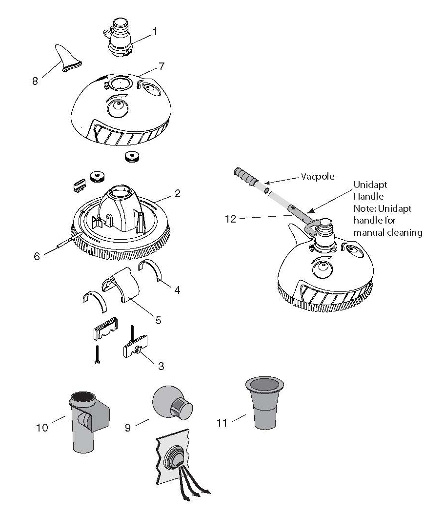 POOL360 Kreepy Krauly® 'Lil Shark™ Automatic Above Ground Pool Cleaner
