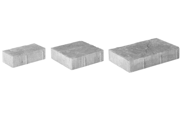 Trinity Block Fall Blend POOL360 | 60mm Panorama Demi 3-Piece Combo Pavers Trinity Blend