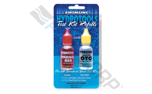 POOL360 | OTO Chlorine Test and Phenol Red Solutions .5 oz Bottles