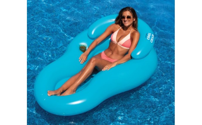 POOL360 CoolChair Floating Lounger Assorted 60 X 48 X 17   SWL 90 1013 1 Medium 